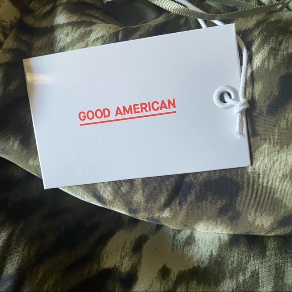 Good American Jungle Print Slip Dress NWT - Picture 7 of 11